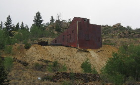 Original mine at Black Hawk near Central City