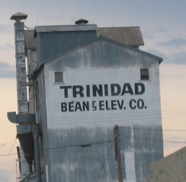 Trinidad Grain Elevator is north of Greeley