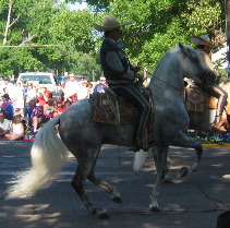 Mexican Horsemen Greeley Colorado parade