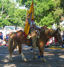 Mexican horsemen Greeley Colorado parade
