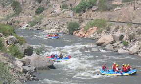 rafting the Arkansas River