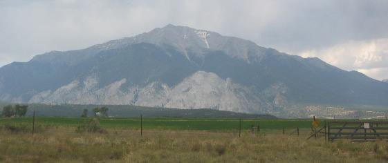 View from US-285 south of Buneau Vista, Colorado