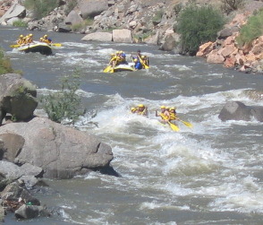 rafting the Arkansas River