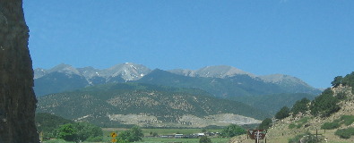 View from US-50 east of Salida, Colorado