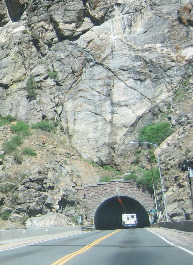 Tunnel on Clear Creek Canyon Road (US-6) out of Golden, Colorado