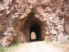 Tunnel on Phantom Canyon Road