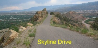 Skyline Drive out of Canon City, Colorado