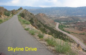 Skyline Drive out of Canon City, Colorado
