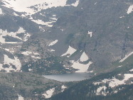 Alpine Cirque near Visitor Center in Rocky Mountains National Park