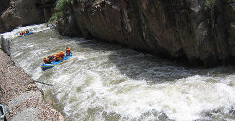 Rafters in Royal Gorge