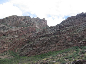 Nearing Canon City on Royal Gorge Railroad