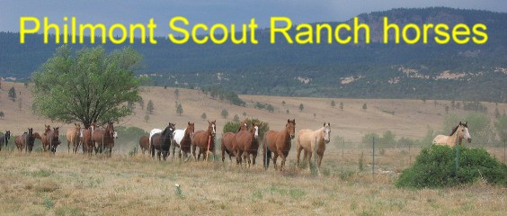 Philmont Scout Ranch west of Cimarron, New Mexico