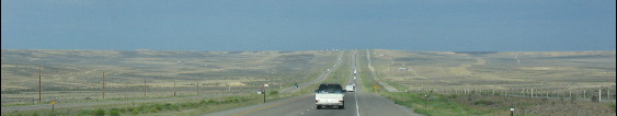 I-80 west of Rawlins Wyoming