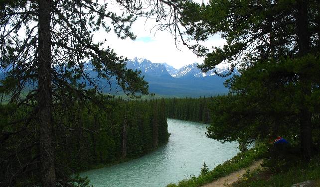 Bow River & Canadian Rockies