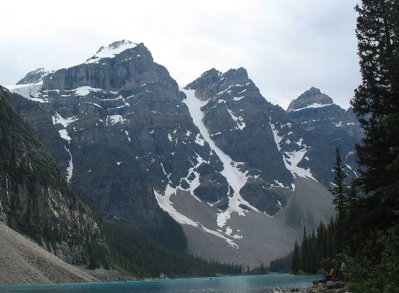 Moraine Lake in the Canadian Rockies 