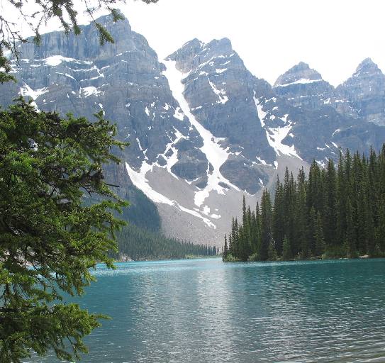 Moraine Lake in the Canadian Rockies 