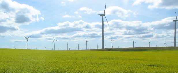 Summerview Wind Farm near Pincher Creek, Alberta