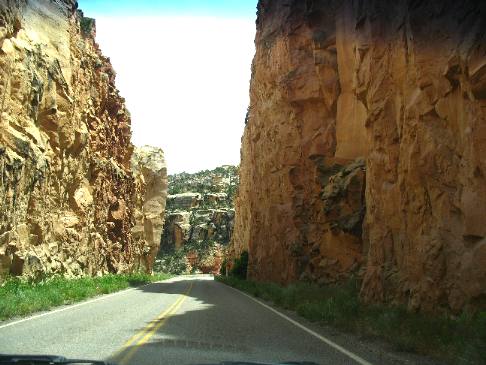 Wingate Sandstone in Colorado National Monument 