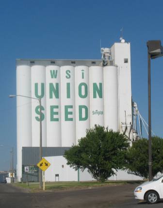 Idaho Agriculture WSI Union Seed silos
