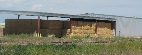 Idaho Agriculture showcased with this hay storage 