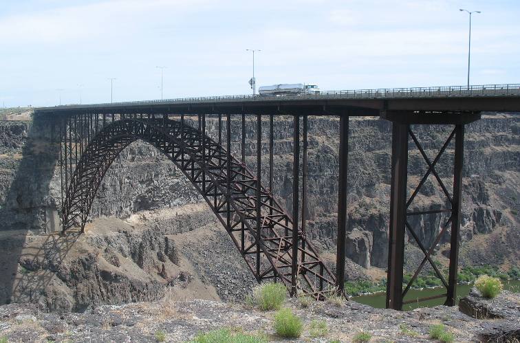I. B. Perrine Bridge over the Snake River Canyon