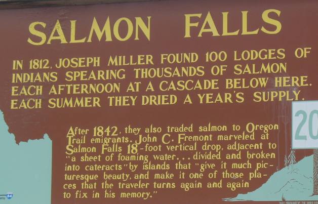 Salmon Falls in Hagerman Valley