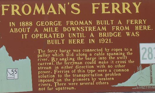 Froman's Ferry