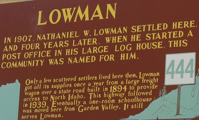 Lowman, Idaho 