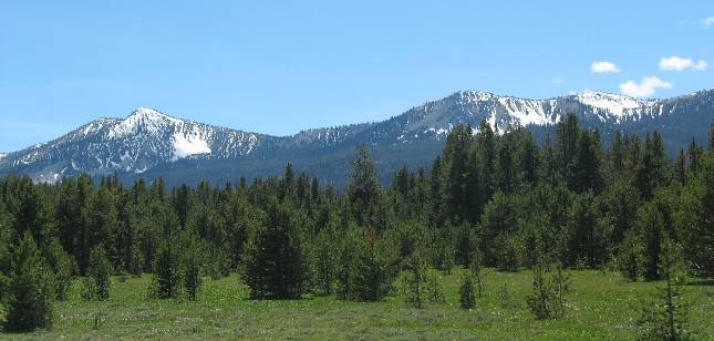 Sawtooth Mountains Stanley Idaho