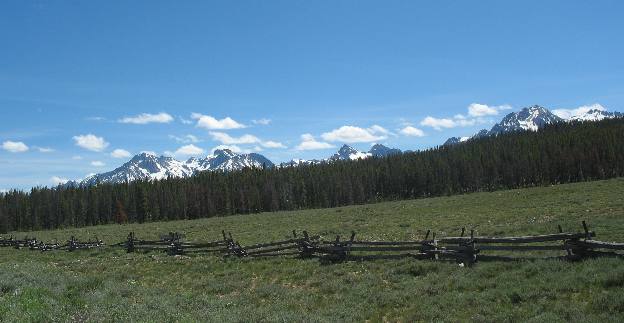 Sawtooth Mountains Stanley Idaho