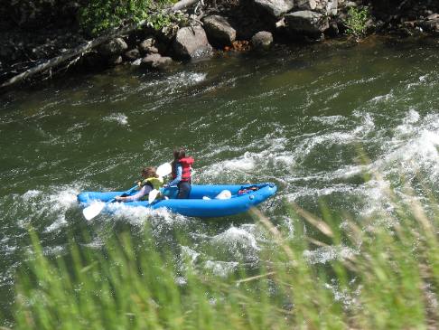 Rafting the Salmon River out of Stanley, Idaho