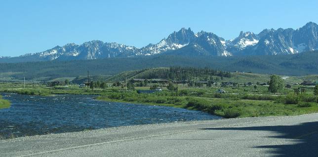 Salmon River, Salmon River Valley, Stanley and the Sawtooth Mountains