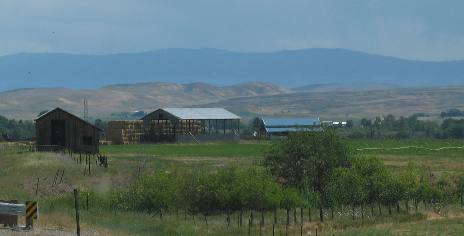 Agriculture north of Weiser, Idaho
