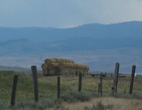 A serious hay operation north of Weiser, Idaho