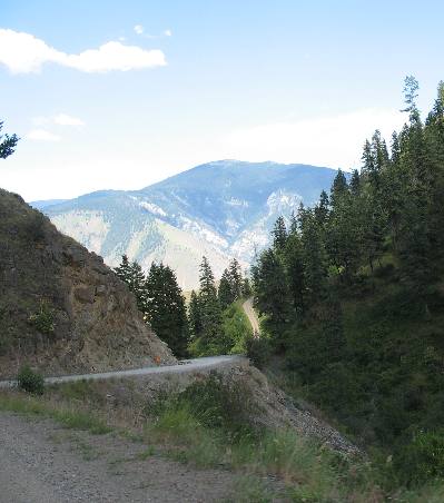 Forest Service road to Hells Canyon Overlook: Riggins, Idaho