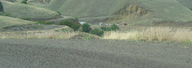 Forest Service Road 493 through Hells Canyon NRA between White Bird and Pittsburgh Landing on the Snake River is relentlessly heading down