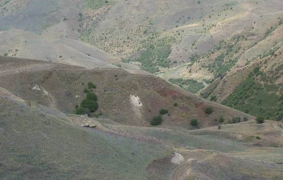 Forest Service Road 493 through Hells Canyon NRA between White Bird and Pittsburgh Landing on the Snake River