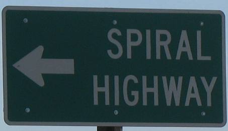 Spiral Highway aka "the old Lewiston Grade"