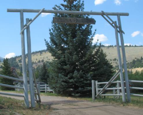 Ranch Gate in the Madison Valley
