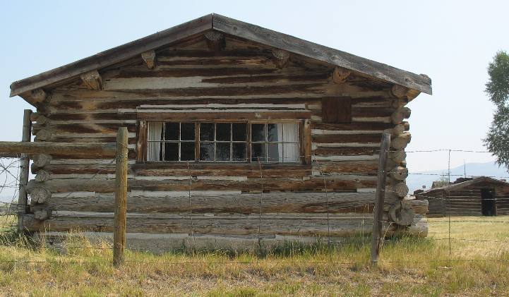 Old buildings being preserved in Navada City, Montana