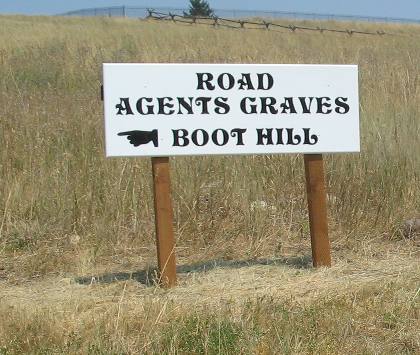 Road Agents Graves on Boot Hill