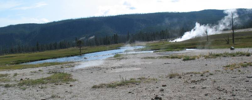 Geyser & hot spring