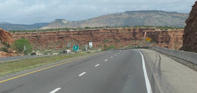 Sandstone Cliffs & mesas