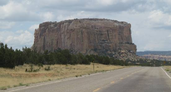 Enchanted Mesa near Sky City