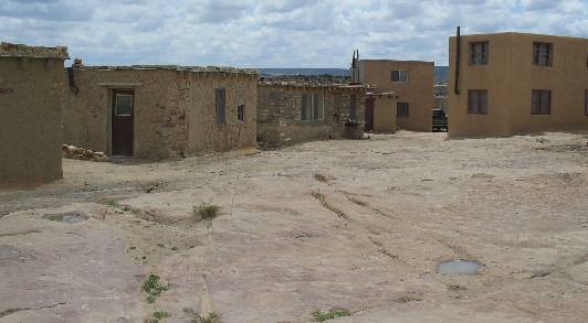 Adobe construction Sky City Pueblo of Acoma