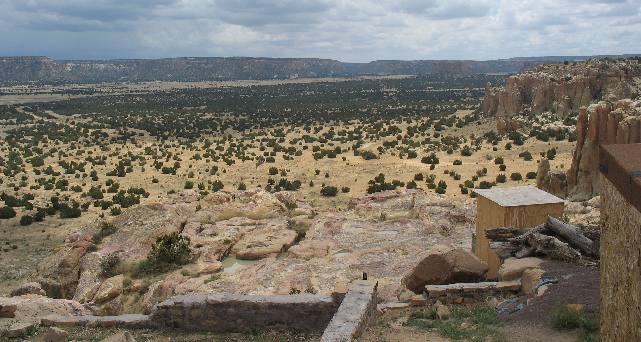 View from Sky City Pueblo of Acoma