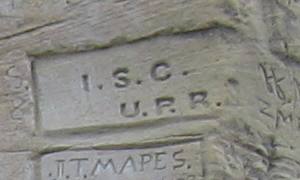 Inscriptions on rock face at El Morro National Monument