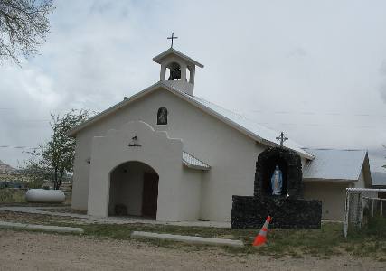 San Mateo Catholic church in San Mateo, New Mexico
