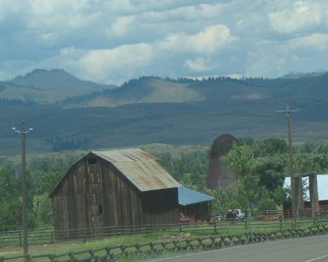 Barn in Halfway, Oregon