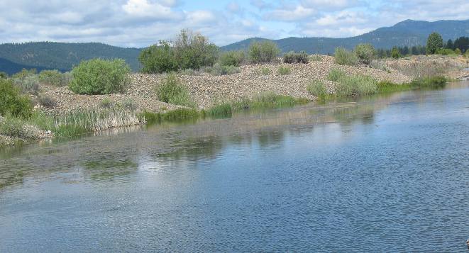 Tailings left by Sumpter Valley Gold Dredges